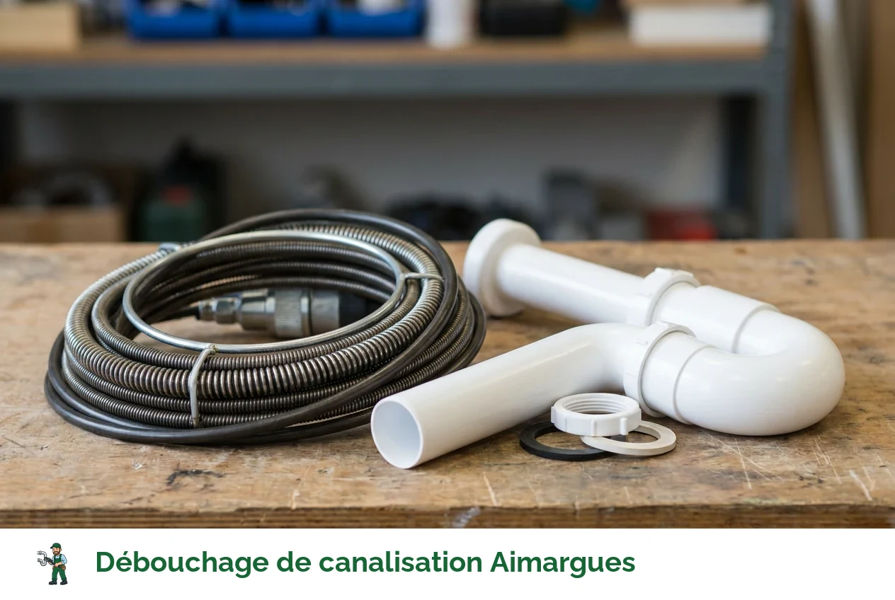 Débouchage de canalisation à Aimargues