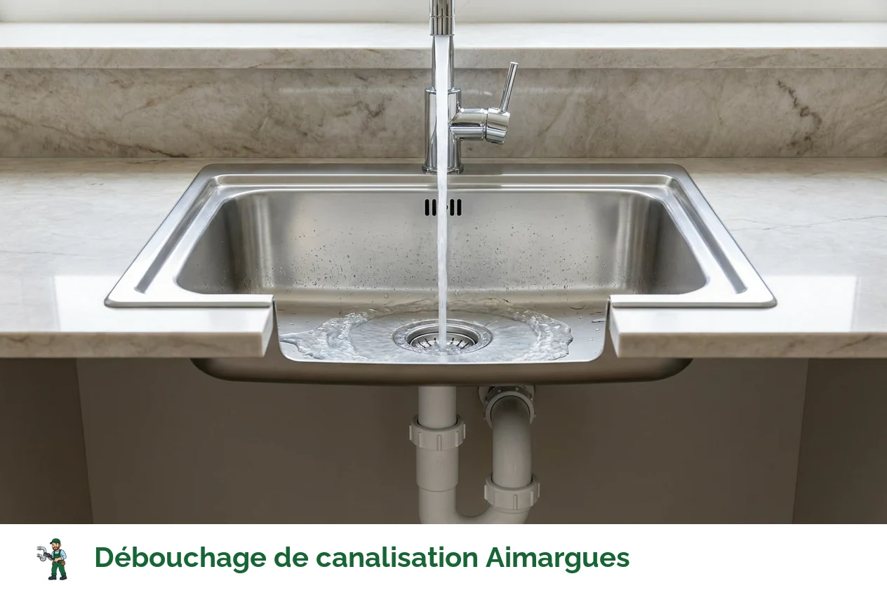Débouchage de canalisation à Aimargues