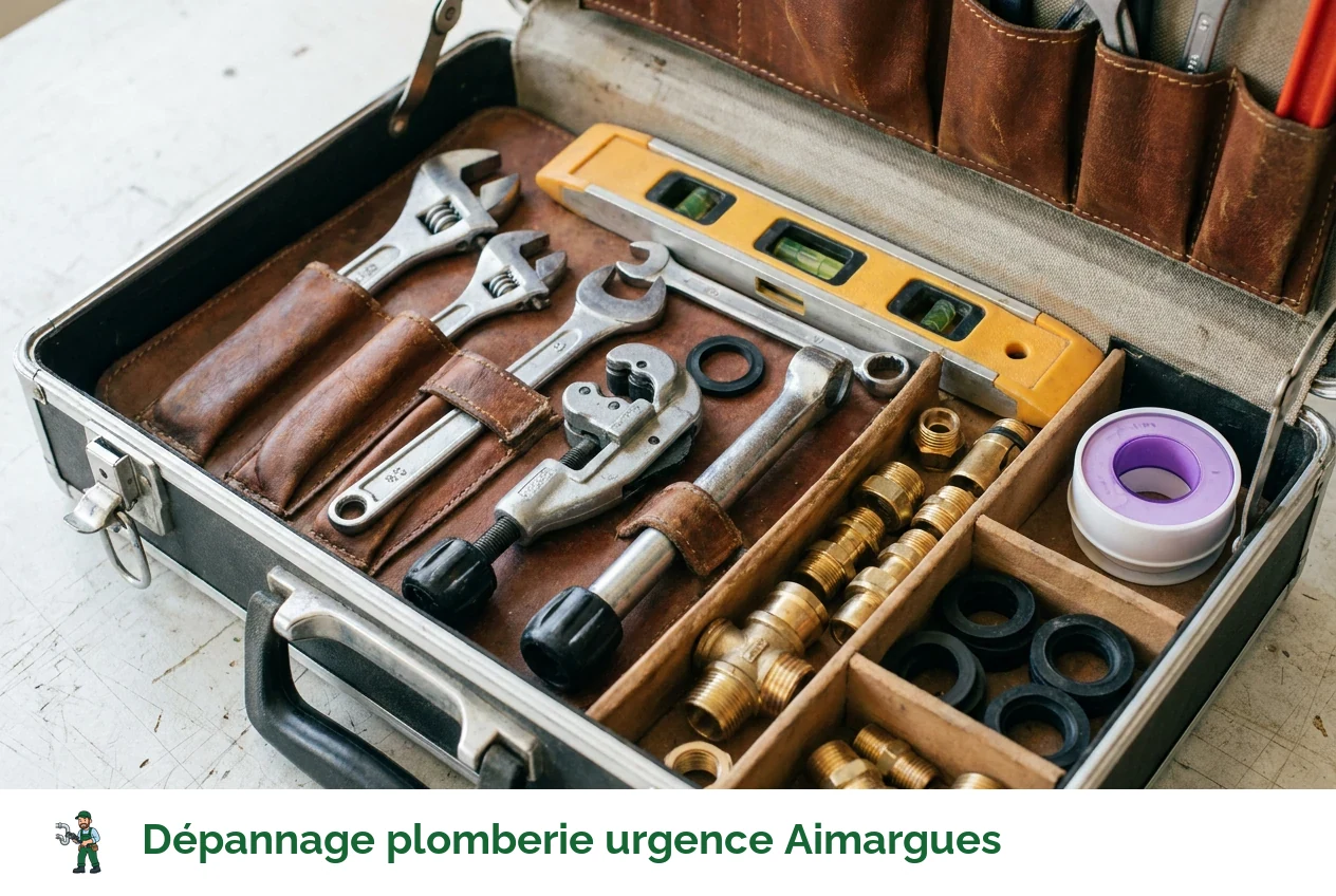 Dépannage plomberie urgence à Aimargues