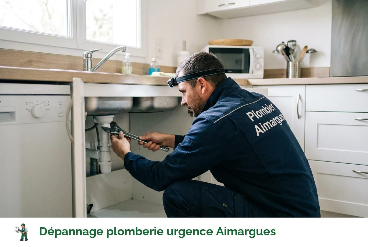 Dépannage plomberie urgence à Aimargues