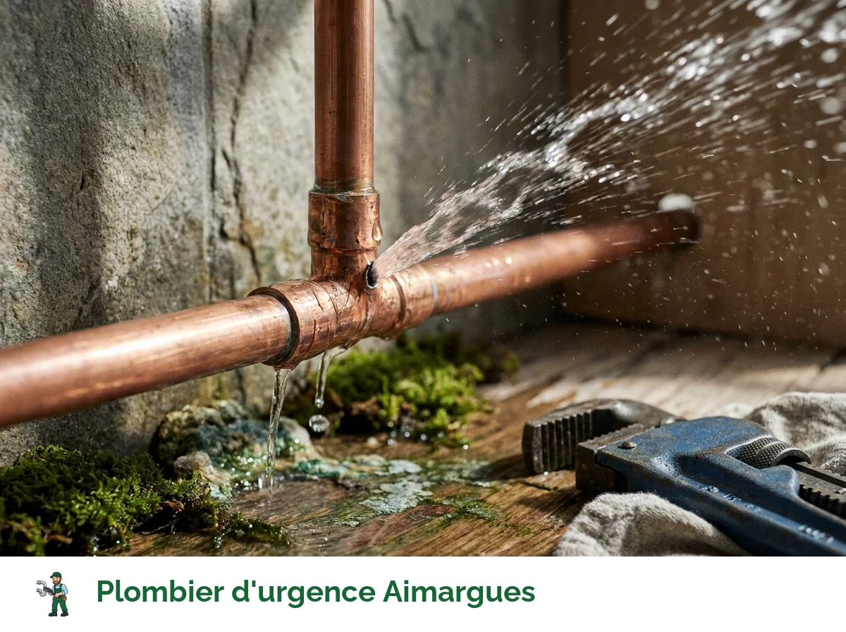 Plombier d'urgence à Aimargues