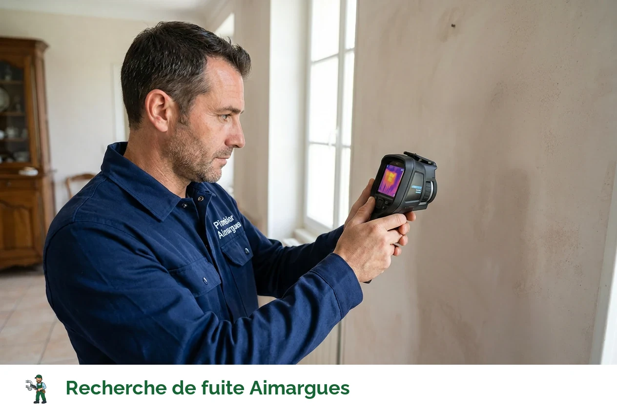 Recherche de fuite à Aimargues