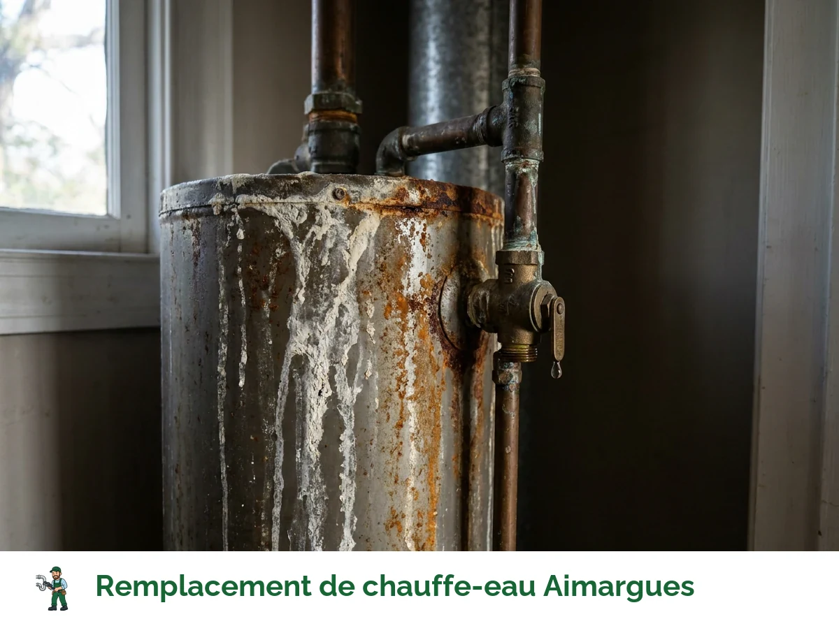 Remplacement de chauffe-eau à Aimargues