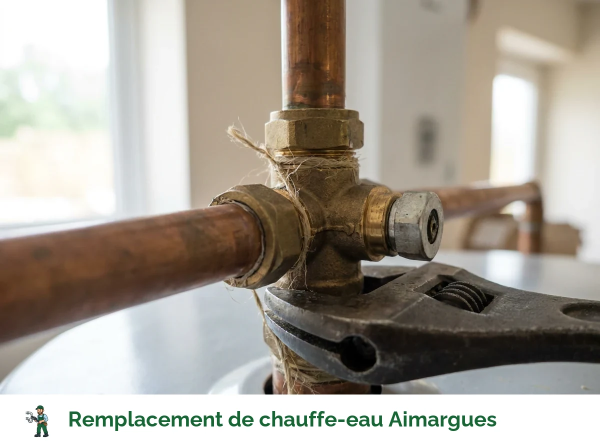 Remplacement de chauffe-eau à Aimargues