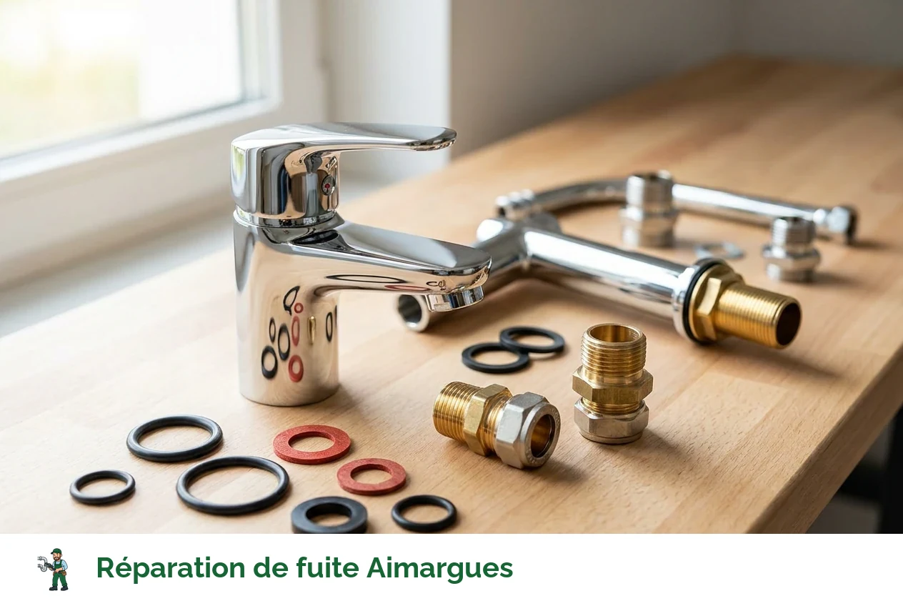 Réparation de fuite à Aimargues