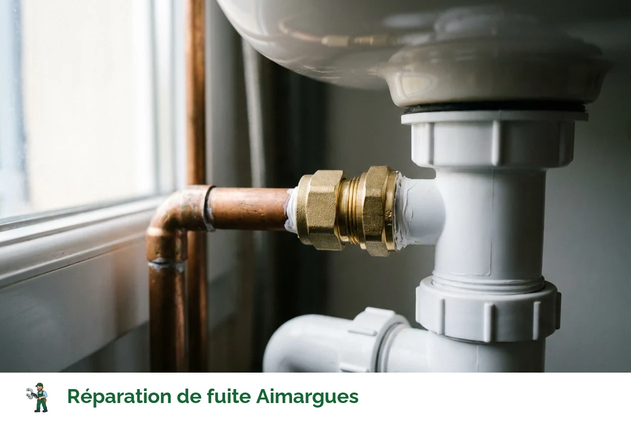 Réparation de fuite à Aimargues
