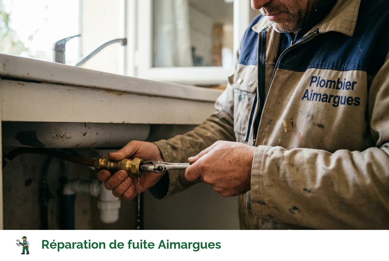 Réparation de fuite à Aimargues